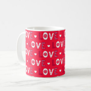 Colourful Letters  Coffee Mug