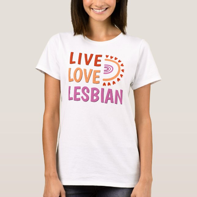 Colourful LGBTQA+ boho rainbow celebrate diversity T-Shirt (Front)
