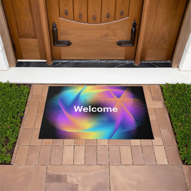 Colourful light images design - doormat (Outdoor)