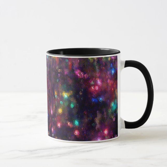Colourful Lights Impression Mug (Right)