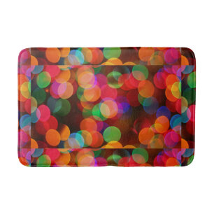 Colourful Lights Kids Bathroom Floor Mat