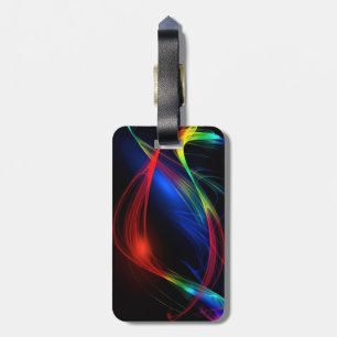 Colourful Lights Luggage Tag