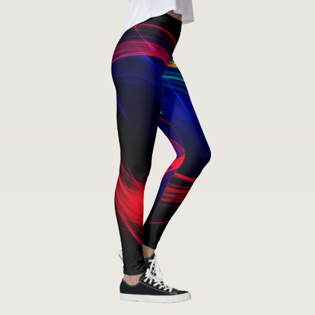 Colourful Lights Party Leggings (Right)