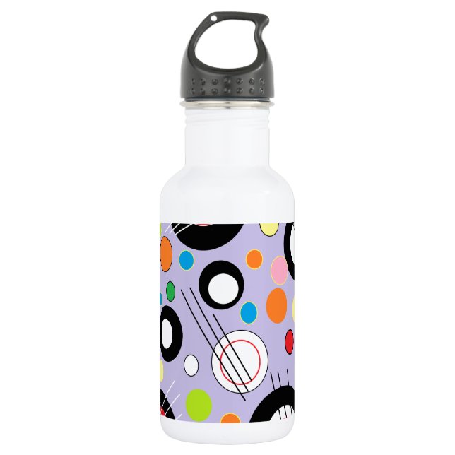 Colourful Lilac 532 Ml Water Bottle (Front)