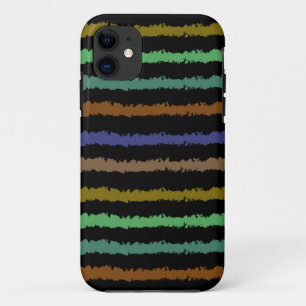 Colourful Line Abstract Pattern iPhone 11 Case
