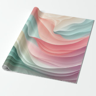 colourful Line Abstract Wrapping Paper