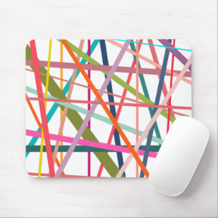 Colourful Lines  Mouse Mat