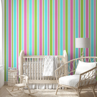 Colourful Lines Pattern Wallpaper