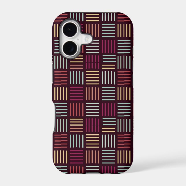 Colourful Lines Squared  (Back)