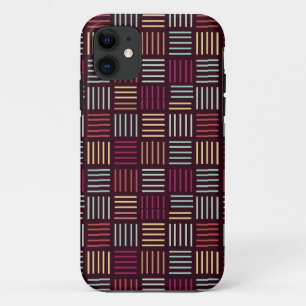 Colourful Lines Squared iPhone 11 Case