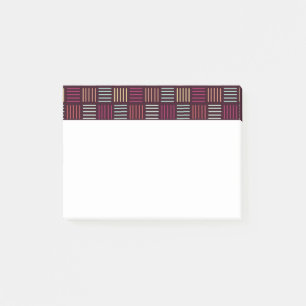 Colourful Lines Squared Post-it Notes