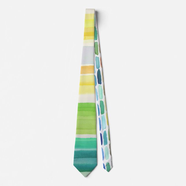 Colourful Lines  Tie (Front)