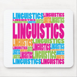 Colourful Linguistics Mouse Mat
