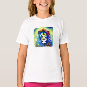 Colourful lion T-Shirt