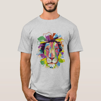 Colourful lion T-Shirt