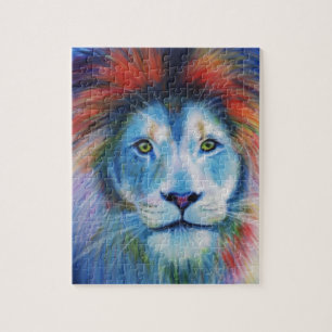 Colourful Lions Jigsaw Puzzle