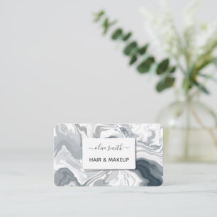 Colourful Liquid Acrylic Abstract Art Business Car Card