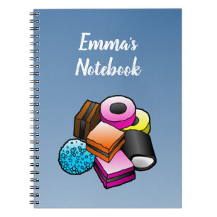 Colourful Liquorice Confectionery Notebook