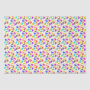 Colourful Little Rubber Ducks Wrapping Paper