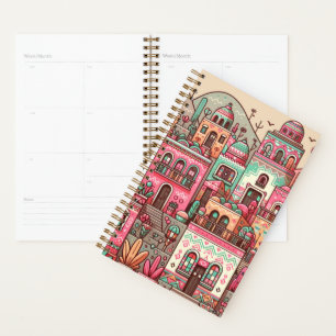 Colourful Little Village Planner