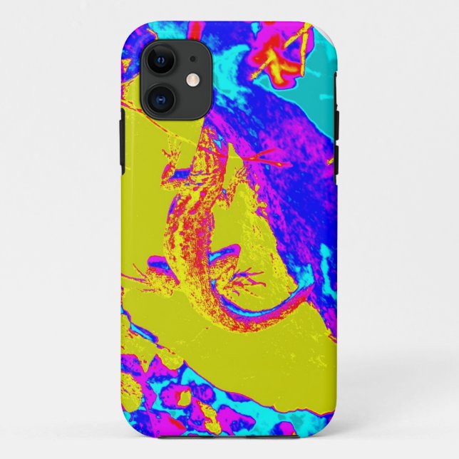 colourful lizard case (Back)