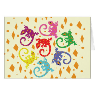 Colourful Lizards
