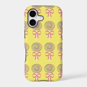 Colourful lollipops pattern