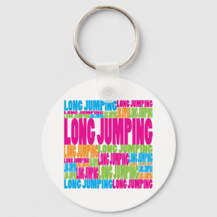 Colourful Long Jumping Key Ring