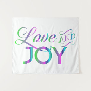 Colourful Love And Joy Tapestry