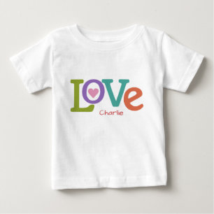 Colourful Love custom name shirts & jackets