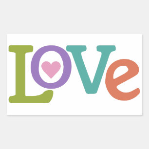 Colourful Love stickers