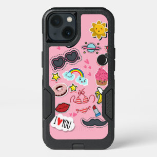 Colourful lovely sticker