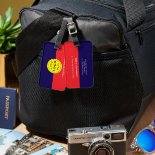 Colourful Luggage Tag for Easy Identification