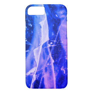 Colourful Luminous Abstract Blue White Navy Leggin iPhone 8/7 Case