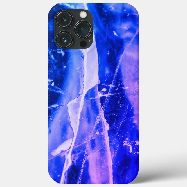 Colourful Luminous Abstract Blue White Navy Leggin Case-Mate iPhone Case (Back)
