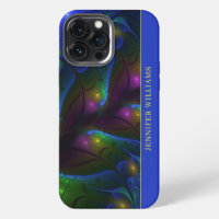 Colourful Luminous Abstract Modern Fractal Art Nam