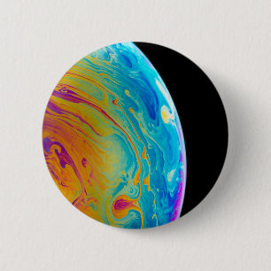 Colourful Lunar Pics Cool Moon Images Creative Moo 6 Cm Round Badge
