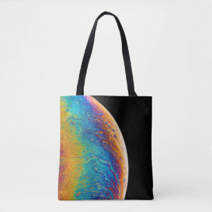 Colourful Lunar Pics Cool Moon Images Creative Moo Tote Bag