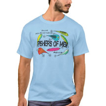 Colourful Lures | Fishers of Men Christian Shirt