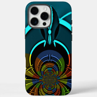 Colourful Maasai Shield Design iPhone 16 Pro Max Case