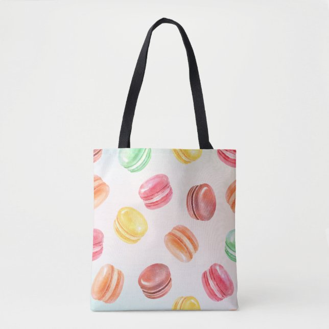 Colourful Macarons Tote Bag (Front)