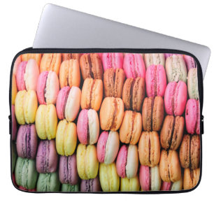 Colourful Macaroons Laptop Sleeve