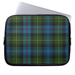 Colourful  MacKenzie Tartan Plaid Laptop Cover
