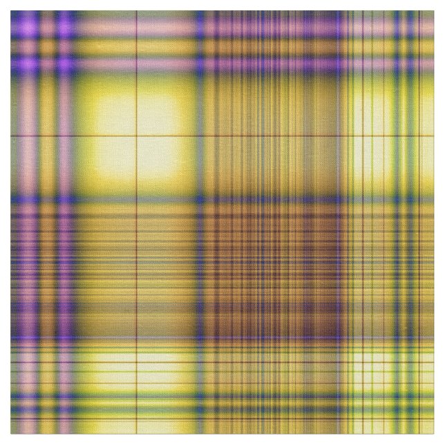 Colourful Madras Fabric (Close Up)
