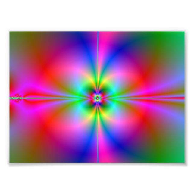 Colourful Magnetosphere Photo Print (Front)