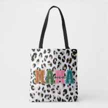 Colourful Mama Tote Bag – Trendy Mother's Day Gift