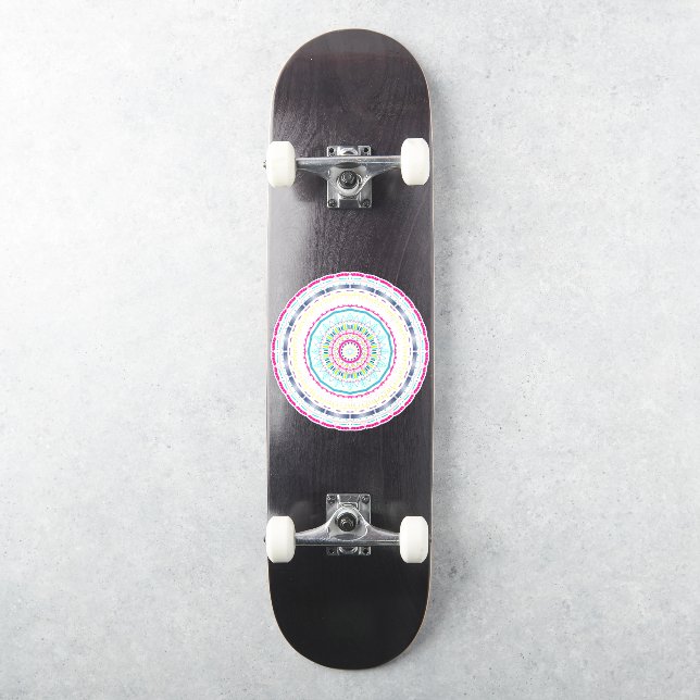 colourful mandala (Skateboard)