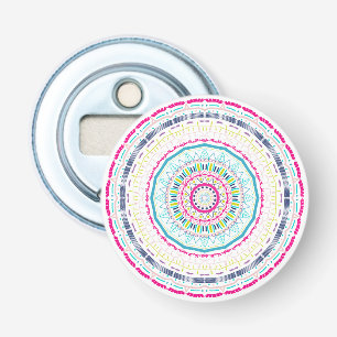 colourful mandala bottle opener