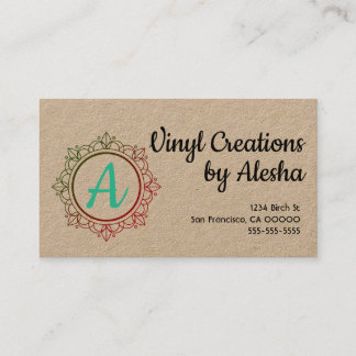 Colourful Mandala Business Card - Customise It!