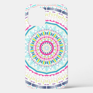 colourful mandala iPhone 12 pro case